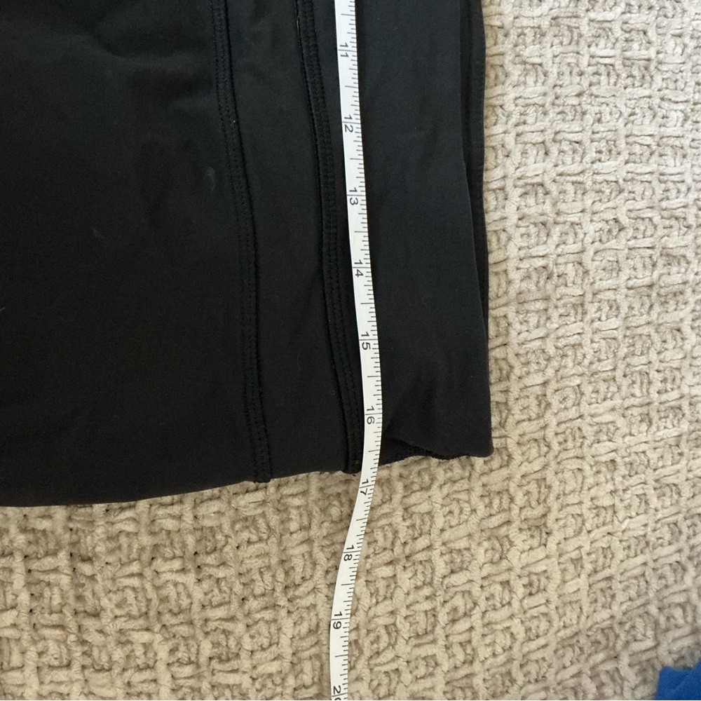 lululemon athletica Black Leggings drawstring run inspire size 12 - Picture 5 of 6